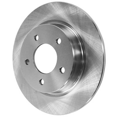 Rareelectrical - New Solid Brake Disc Compatible With Mazda 3 Mazdaspeed 4 Cyl 2.3L 3 S 4 Cyl 2.5L 3 Sport Gt 4 Cyl