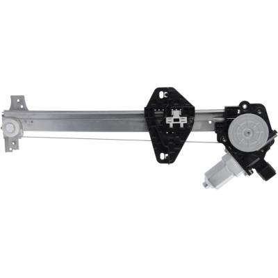 Rareelectrical - Left Rear Window Regulator With Motor Compatible With 2006-2011 Honda Civic Dx-G 1.8L (08-11) Ex-L