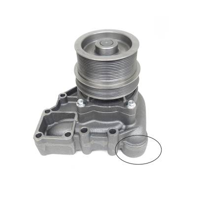 Rareelectrical - New Water Pump Compatible With Mack Roadmaster Rail Spartan Motors 2004 2005 2006 2007 2008 2009