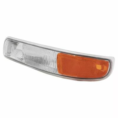 Rareelectrical - Halogen Parking Light Assembly Left Driver Side Compatible With 1999-2006 Chevrolet Tahoe Suburban