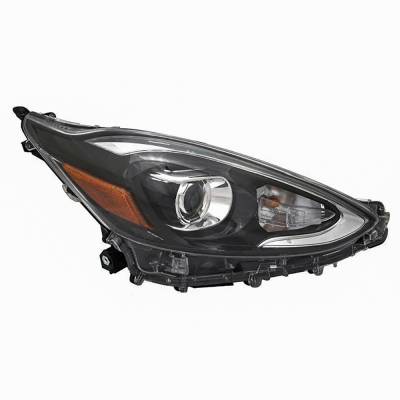 Rareelectrical - New Right Side Headlight Compatible With Toyota Prius C One Hatchback 2018 By Part Number