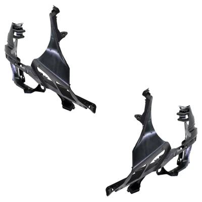 Rareelectrical - New Front Left Outer And Front Right Outer Bumper Bracket Compatible With Mercedes Benz E280 4Matic