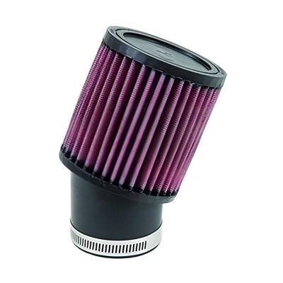 Rareelectrical - Universal Clamp-On Air Filter 62Mm X 51Mm Flange High Flow Washable Reusable Atv Utv Compatible With