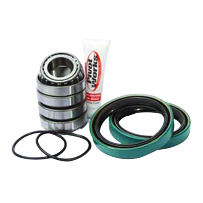 Rareelectrical - New Complete Front Wheel Bearing Kit Compatible With 1995-2009 Polaris Sportsman 335-500 Scrambler