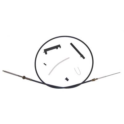 Rareelectrical - New Lower Shift Cable Assembly With End Fittings Compatible With 1978-1990 Mercruiser Alpha One Gen