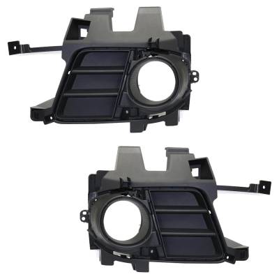 Rareelectrical - New Front Left And Front Right Fog Light Trim Compatible With Acura Tsx Base 4 Cyl 2.4L Tsx Premium