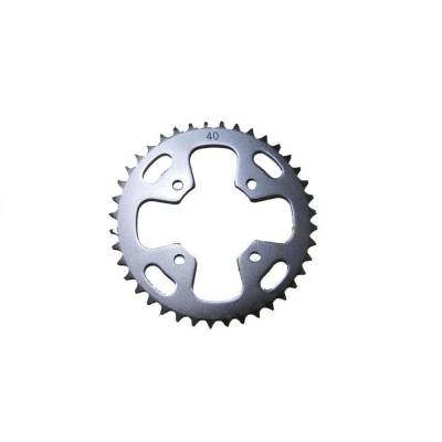 Rareelectrical - Rear Drive Sprocket 40T 520 Chain Steel Compatible With Honda Atc 350X 1985 350Cc Single-Cylinder
