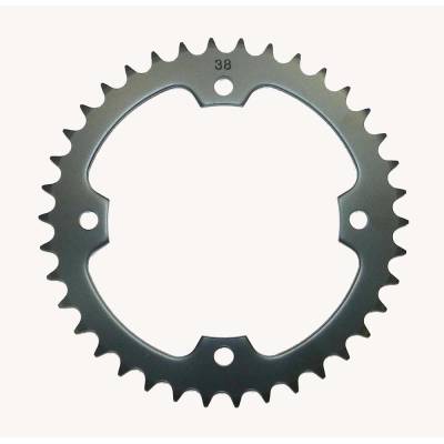 Rareelectrical - New Rear 38T Sprocket 520 Chain Compatible With Yamaha Raptor 700 Raptor 700R Raptor 700R Se Yfz 450