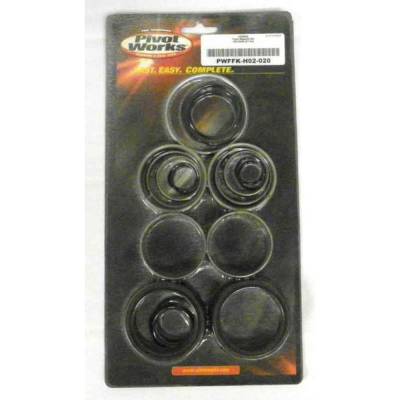 Rareelectrical - 47Mm Showa Twin-Chamber Fork Rebuild Kit Compatible With 1997-2004 Honda Cr250r 2-Stroke Motocross