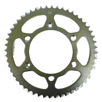 Rareelectrical - Rear Sprocket 52T 520 Pitch For Compatible With Ktm 125 Sx 150 Sx 250 250 Sx-F 1992-2023 125-690Cc