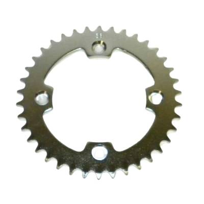 Rareelectrical - Rear Drive Sprocket 38T 520 Chain Steel Compatible With Suzuki Lt-R 450 Quadracer Lt-Z 400 Quadsport