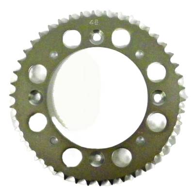 Rareelectrical - Rear Drive Sprocket 46T 428 Chain Steel Compatible With Ktm 85 Sx (17/14 Small Wheel) 85 Sx (19/16