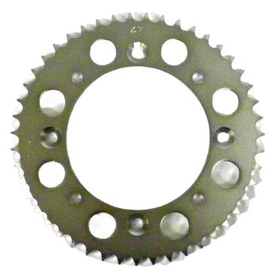 Rareelectrical - Rear Drive Sprocket 47T 428 Chain Steel Compatible With Ktm 85 Sx (17/14 Small Wheel) 85 Sx (19/16