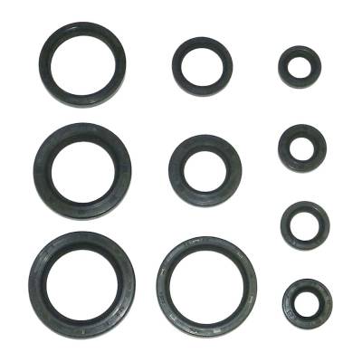Rareelectrical - Engine Seal Kit Compatible With 2004-2005 Honda Trx450r Sportrax 449Cc Dohc 4-Valve Atv 91201Hp