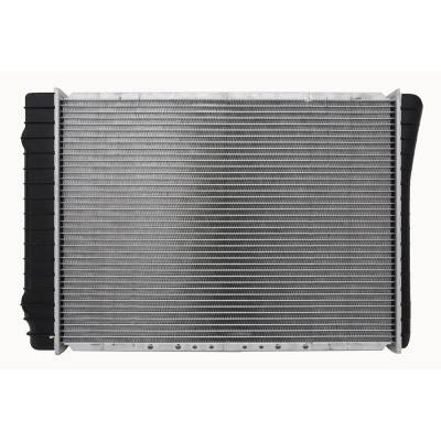 Rareelectrical - Radiator Compatible With 1989-1996 Chevrolet Corvette 5.7L V8 Crossflow 32Mm Single Row Plastic Tank
