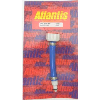 Rareelectrical - Male Quick Snap Replacement Adapter Hose Compatible With Pwc Jet Ski Flush Kit Sea-Doo Kawasaki