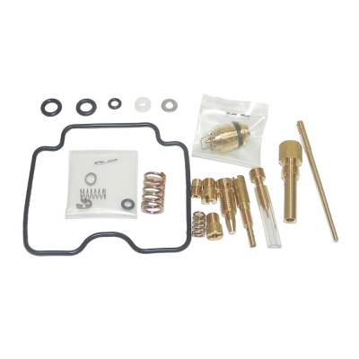 Rareelectrical - Carburetor Rebuild Kit Compatible With 2000-2002 Suzuki Lt-F 300 Kingquad 280Cc Air-Cooled Sohc