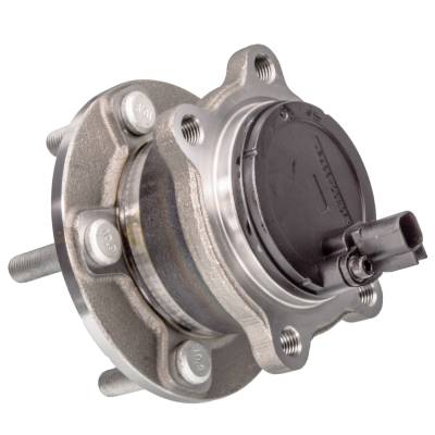 Rareelectrical - Rear Hub Bearing Assembly Compatible With 2016-2018 Ford Focus 5-Lug Without Abs 512599 Bolt-On