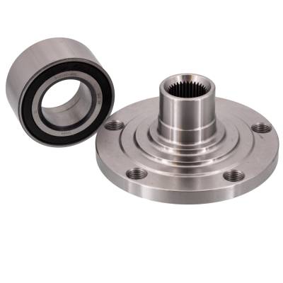 Rareelectrical - Rear Spindle Hub Assembly Compatible With 1997-2001 Audi A4 Quattro 1997-2001 Audi A4 1998-2005