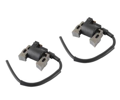 Rareelectrical - New Ignition Coil Pair L/R Compatible With Honda Engine Gx620 Gx670 30500Zj1023 30500Zj1844