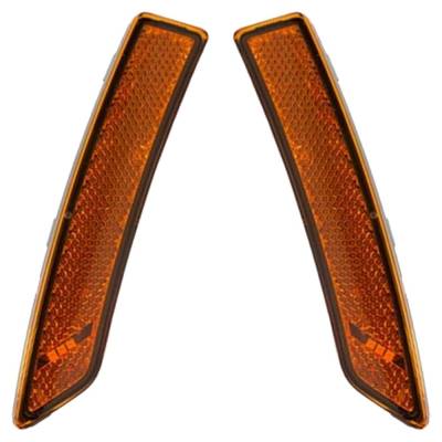 Rareelectrical - New Pair Of Daytime Running Lights Compatible With Lincoln Mkc Mkz Nautilus Corsair 2015-2023 By