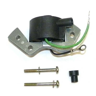 Rareelectrical - Ignition Coil Compatible With 1951-1972 Johnson Evinrude 15Hp 18Hp 20Hp 25Hp 28Hp 30Hp 35Hp 2-Cyl
