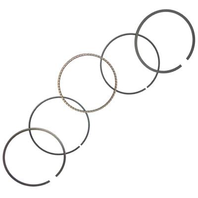 Rareelectrical - Piston Ring Set Compatible With 2003-2011 Kawasaki Atv Bayou 250 OEM 13025-0003 130250003 74.5 Mm