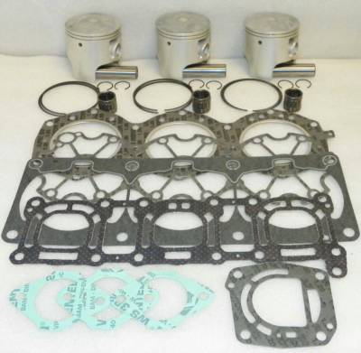 Rareelectrical - Top End Rebuild Kit 81.25Mm .25Mm Over Compatible With Yamaha Wave Raider 1100 1995-1996 Wave