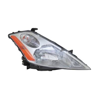 Rareelectrical - Right Passenger Headlight Assembly Compatible With 2003-2007 Nissan Murano S Sl Se 3.5L Vq35de Dohc