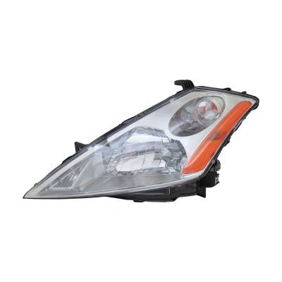 Rareelectrical - Left Driver Headlight Assembly Compatible With 2003-2007 Nissan Murano S Sl Se Le 3.5L Vq35de Dohc