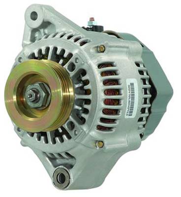 Rareelectrical - New 12 Volt 80 Amp Alternator Compatible With 1994-1995 Honda Civic Del Sol Vtec 1.6L B16a3 Dohc