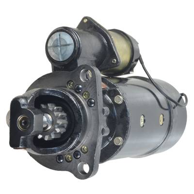 Rareelectrical - New Starter Motor 24V Direct Drive 42Mt 13-Tooth Cw Compatible With Case Woodland Equipment 40Lc 40R