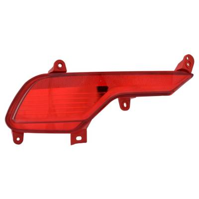 Rareelectrical - New Rear Left Reflector Compatible With Hyundai Santa Fe Sport Limited Sport Utility Santa Fe Sport