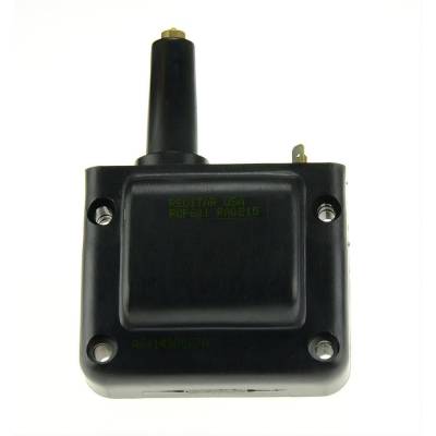 Rareelectrical - Ignition Coil Compatible With 1986-1996 Honda Civic/Accord/Concerto D15/D16 1.5L-1.6L L4 Distributor