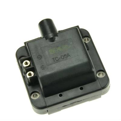 Rareelectrical - Ignition Coil Compatible With 1988-1989 Honda Civic/Crx D15b1 1.5L L4 Distributor Coil 2-Pin Uf73