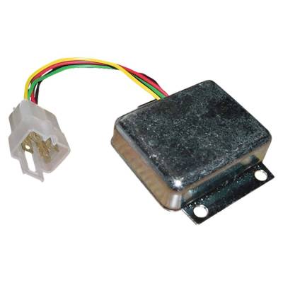 Rareelectrical - 12 Volt Voltage Regulator Compatible With 2020-2030 John Deere 4000 4020 4455 4520 5020 1020 1520