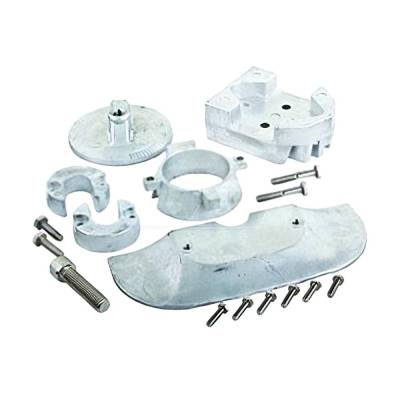 Rareelectrical - Zinc Anode Kit Compatible With Mercruiser Alpha One Sterndrive Saltwater Galvanic Protection Marine