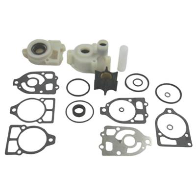 Rareelectrical - Water Pump Compatible With 1980-1996 Mercury Mariner V6 75 80 90 100 115Hp Crossflow 2-Stroke