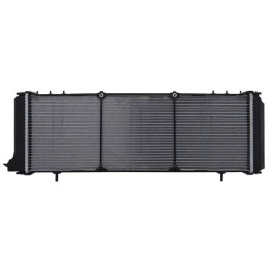 Rareelectrical - Radiator Compatible With 1984-1986 Jeep Cherokee 2.8L V6 1987-1990 Cherokee Comanche Wagoneer 4.0L