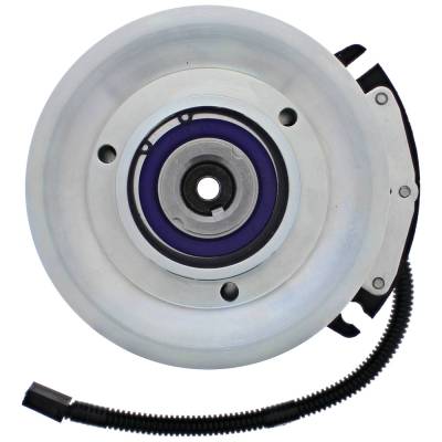 Rareelectrical - Pto Clutch Electric Cw Compatible With Hustler Super Z 25.5-35Hp Kawasaki Fx 60 66 72 Inch Vx4 Deck