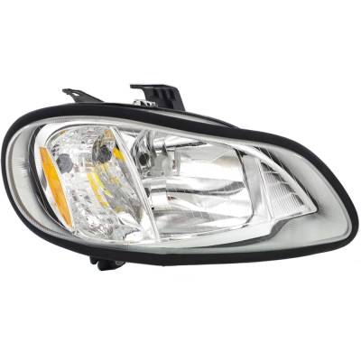 Rareelectrical - Headlight Compatible With 2003-2013 Freightliner M2 106 M2 112 Right Passenger Side Halogen