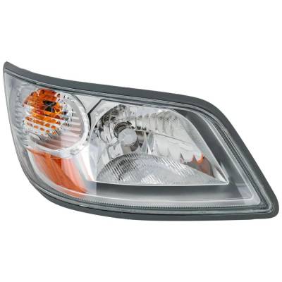 Rareelectrical - New Right Headlight Compatible With Hino 238 Base 6 Cyl 7.7L 338 Base 6 Cyl 7.7L 185 Base 4 Cyl 4.7L