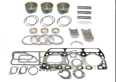 Rareelectrical - Engine Overhaul Kit Compatible With Yanmar John Deere 790 4300 3015D 4475 3Tne84d 3-Cyl 84Mm Bore