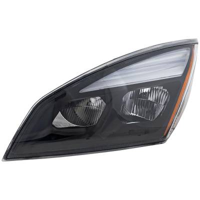 Rareelectrical - Headlight Compatible With 2018-2021 Freightliner Cascadia 12.8L 14.8L I6 Left Driver Side Led