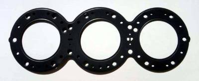 Rareelectrical - Cylinder Head Gasket Compatible With Kawasaki Ultra 130 Di 1100 2001-2004 Stx Di 1100 2000-2003 Zxi