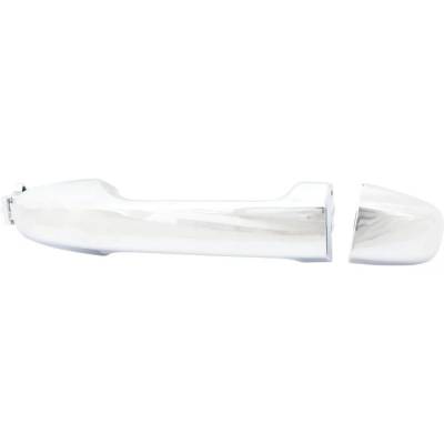 Rareelectrical - Left Rear Exterior Door Handle Compatible With 2012-2022 Scion Im Toyota Camry Toyota Yaris Chrome