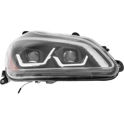 Rareelectrical - Headlight Compatible With 2013-2022 Kenworth T680 12.9L 14.9L I6 Paccar Right Passenger Side Led