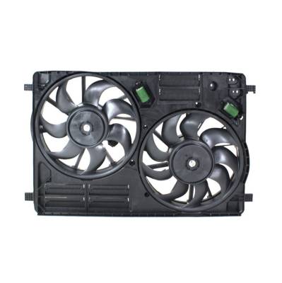 Rareelectrical - Dual Radiator And Condenser Fan Compatible With 1999-2017 Ford Lincoln Escape Mkc 2015-2016 With