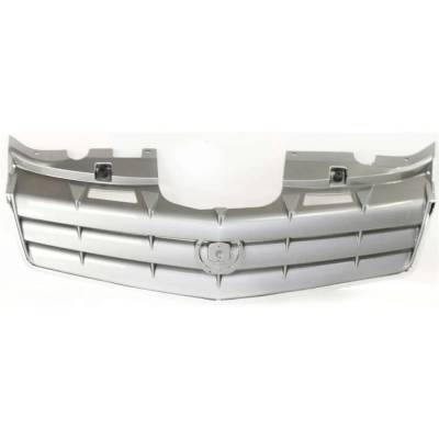 Rareelectrical - Front Grille Assembly Compatible With 2006-2009 Cadillac Srx Base 2007 2008 Painted Gray Shell