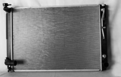 Rareelectrical - New Radiator Compatible With 2007-2009 Lexus Rx350 3.5L V6 3456Cc Automatic Transmission Toyota